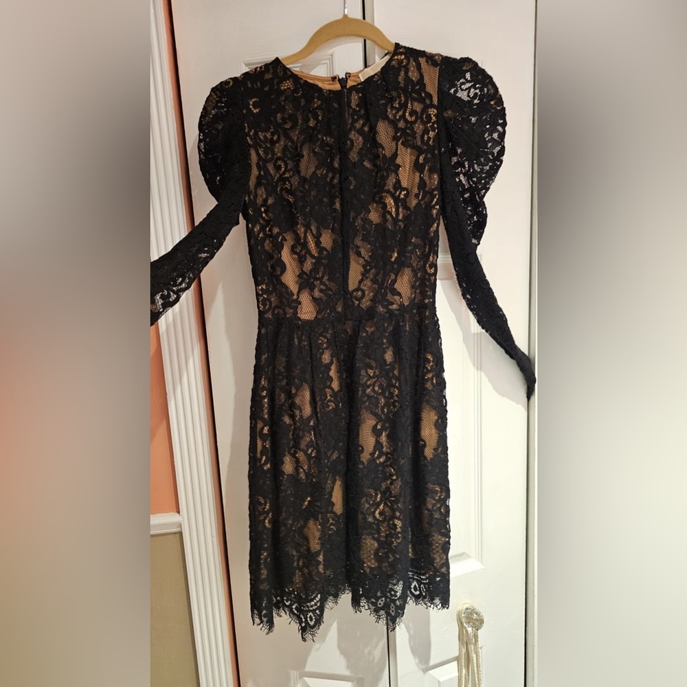 MICHAEL Michael Kors Black Long Sleeve Dress